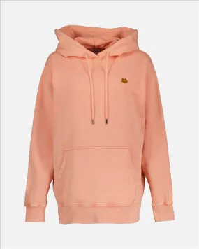 Orange Tiger Crest Hoodie