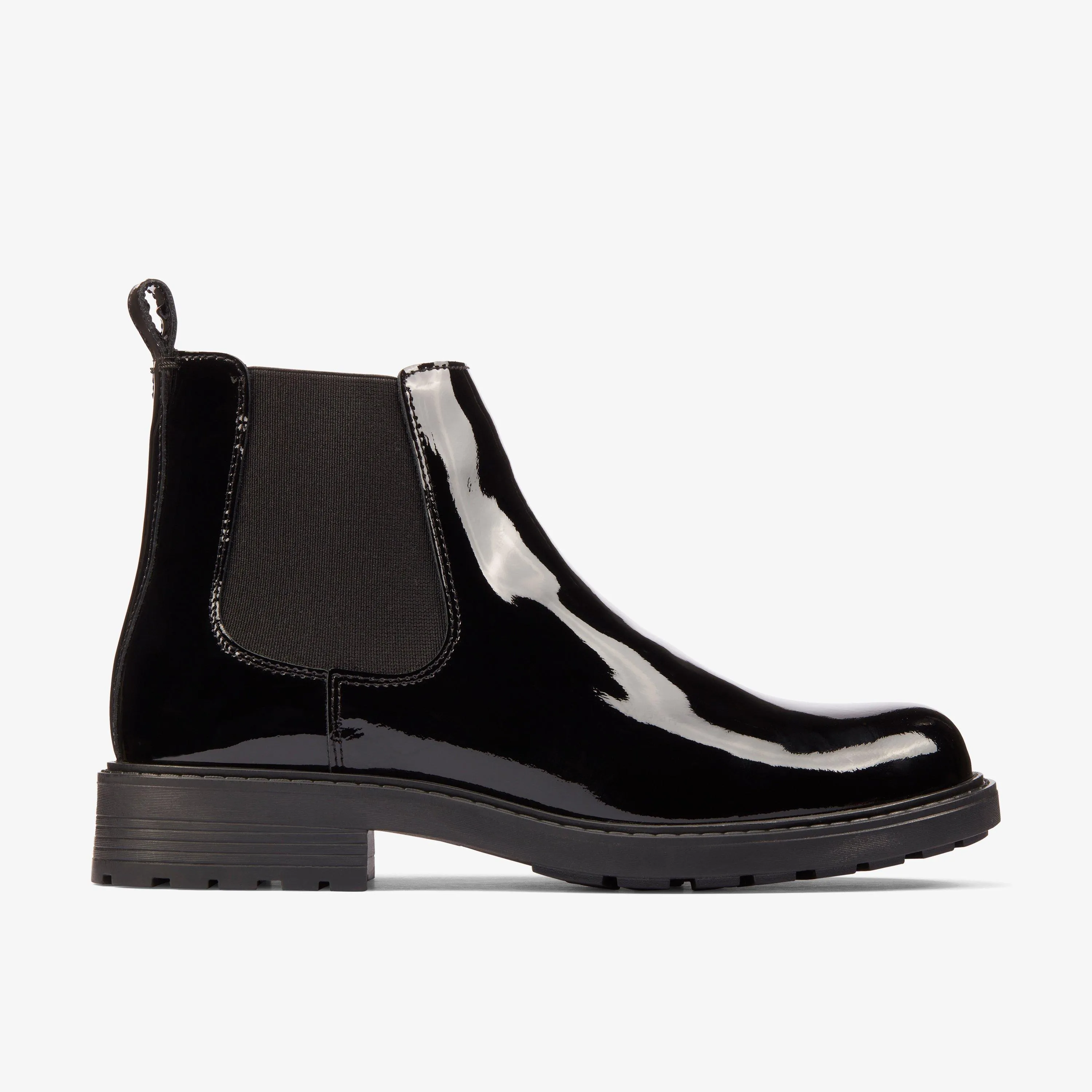 Orinoco 2 Lane Ankle Boot Black Patent