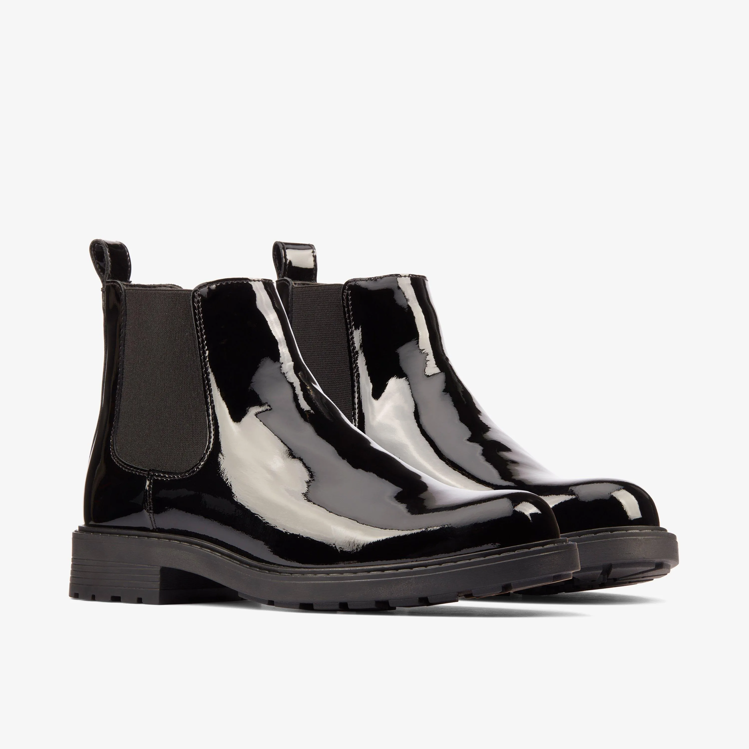 Orinoco 2 Lane Ankle Boot Black Patent