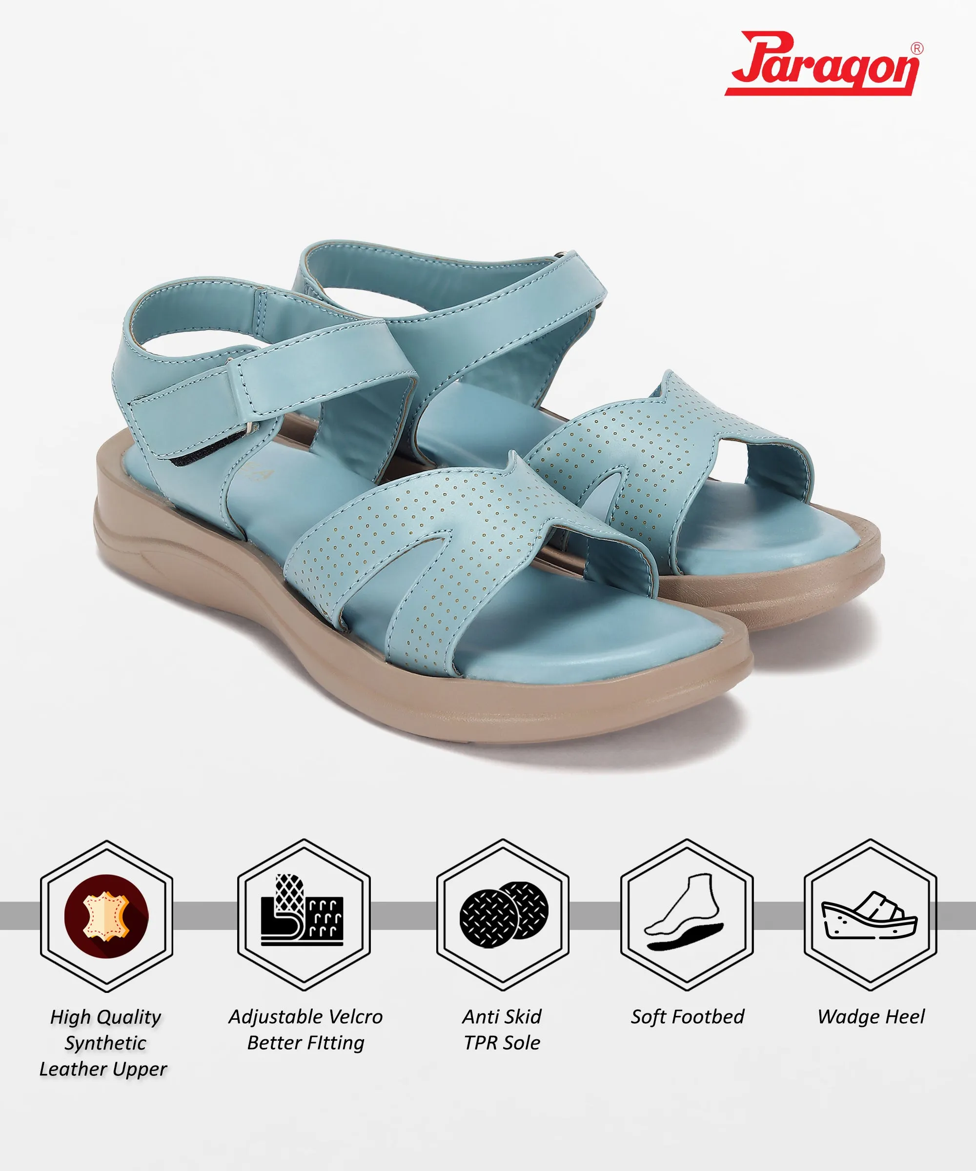 Paragon K6021L  Women Sandals | Casual & Formal Sandals | Stylish, Comfortable & Durable | For Daily & Occasion Wear