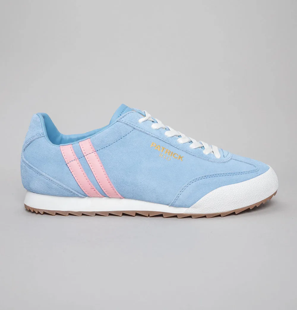 Patrick Rio Trainers Sky Blue/Pink