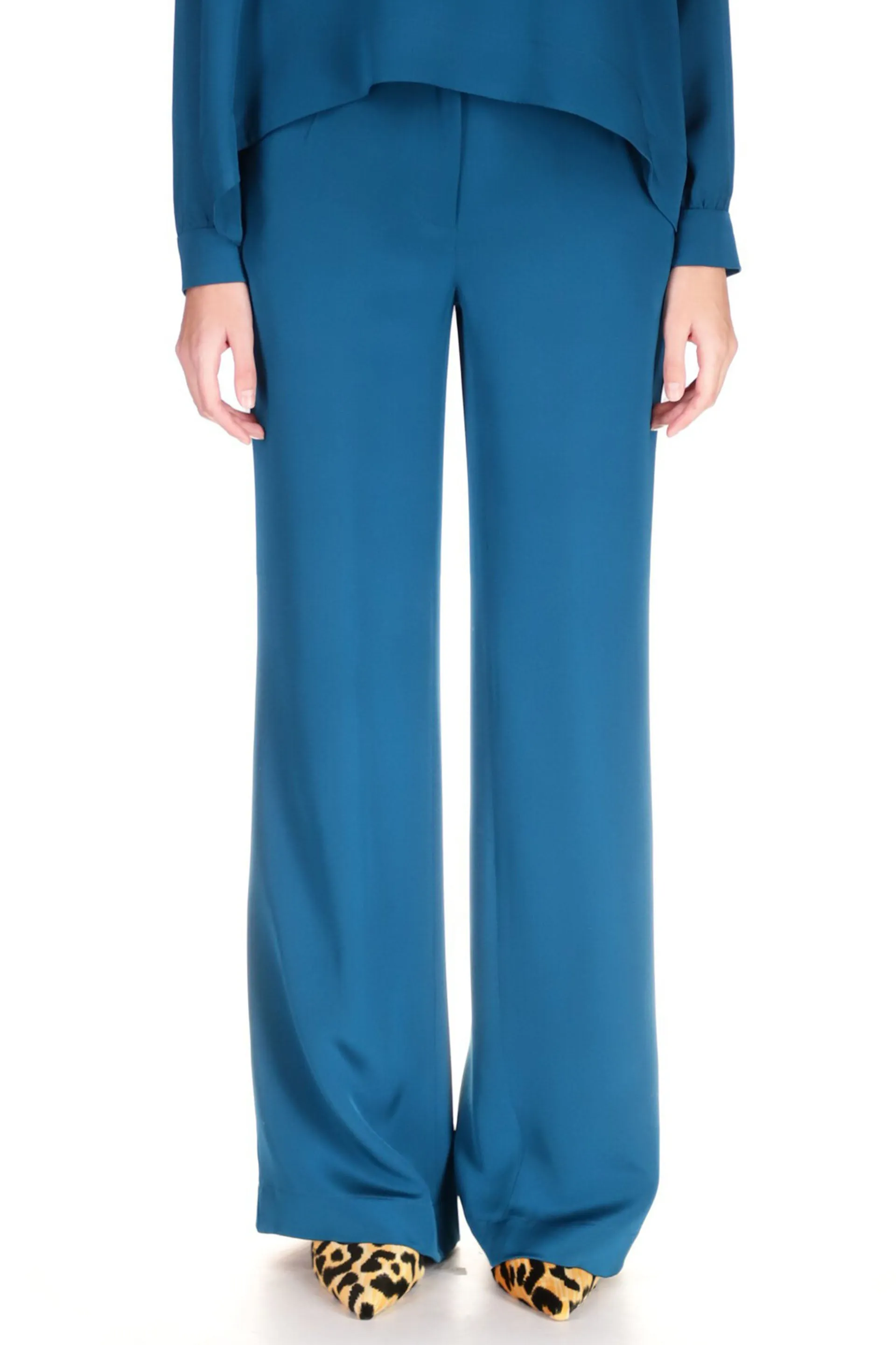 'PEACOCK' WIDE LEG PANTS