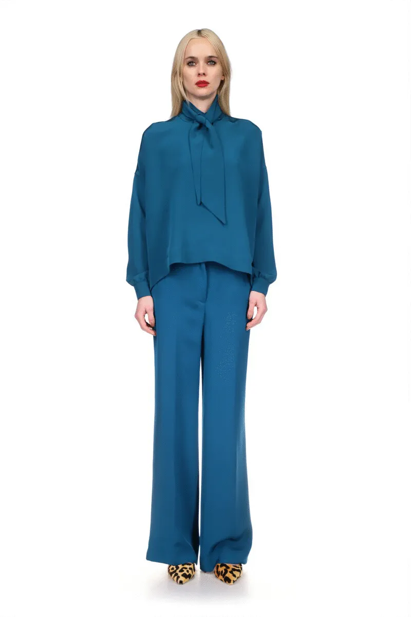 'PEACOCK' WIDE LEG PANTS