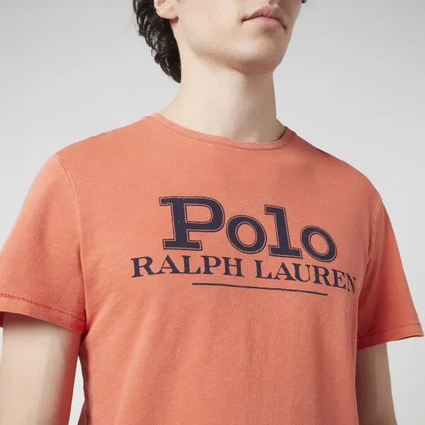 Polo Ralph Lauren Men's Polo Logo T-Shirt - College Orange