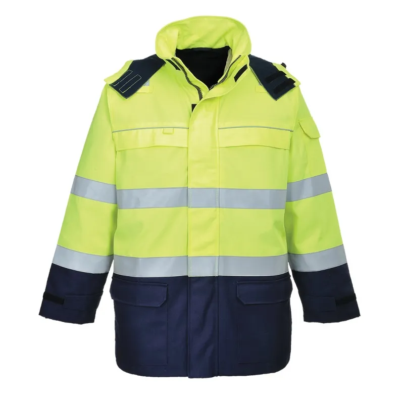 Portwest FR79 Bizflame Multi High-Vis Waterproof Jacket