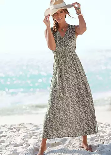 Printed Wrap Maxi Dress by LASCANA | Look Again