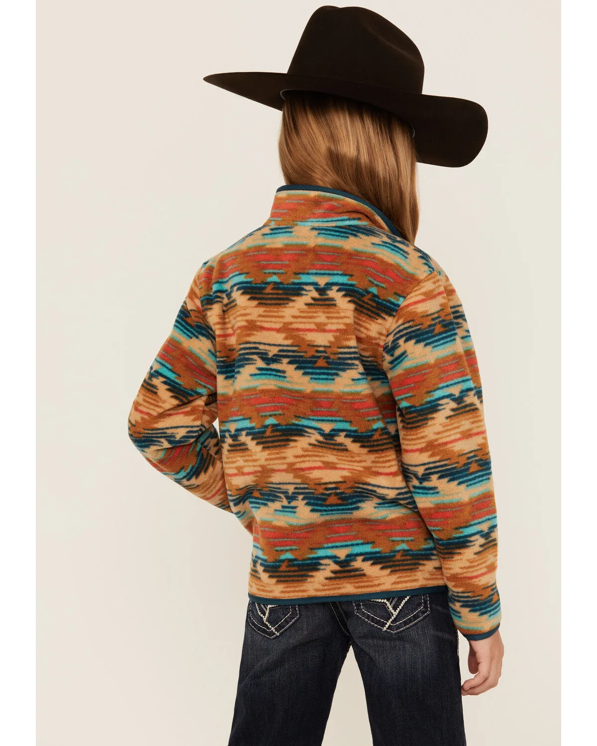 Product Name:  Cruel Girl Girls' Southwestern Print Fleece Pullover