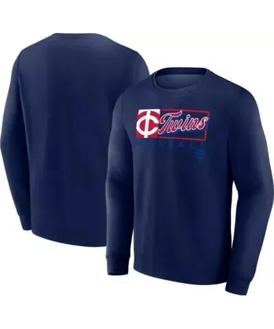 Profile Men's MLB Minnesota Twins Big & Tall Pullover Sweatshirt