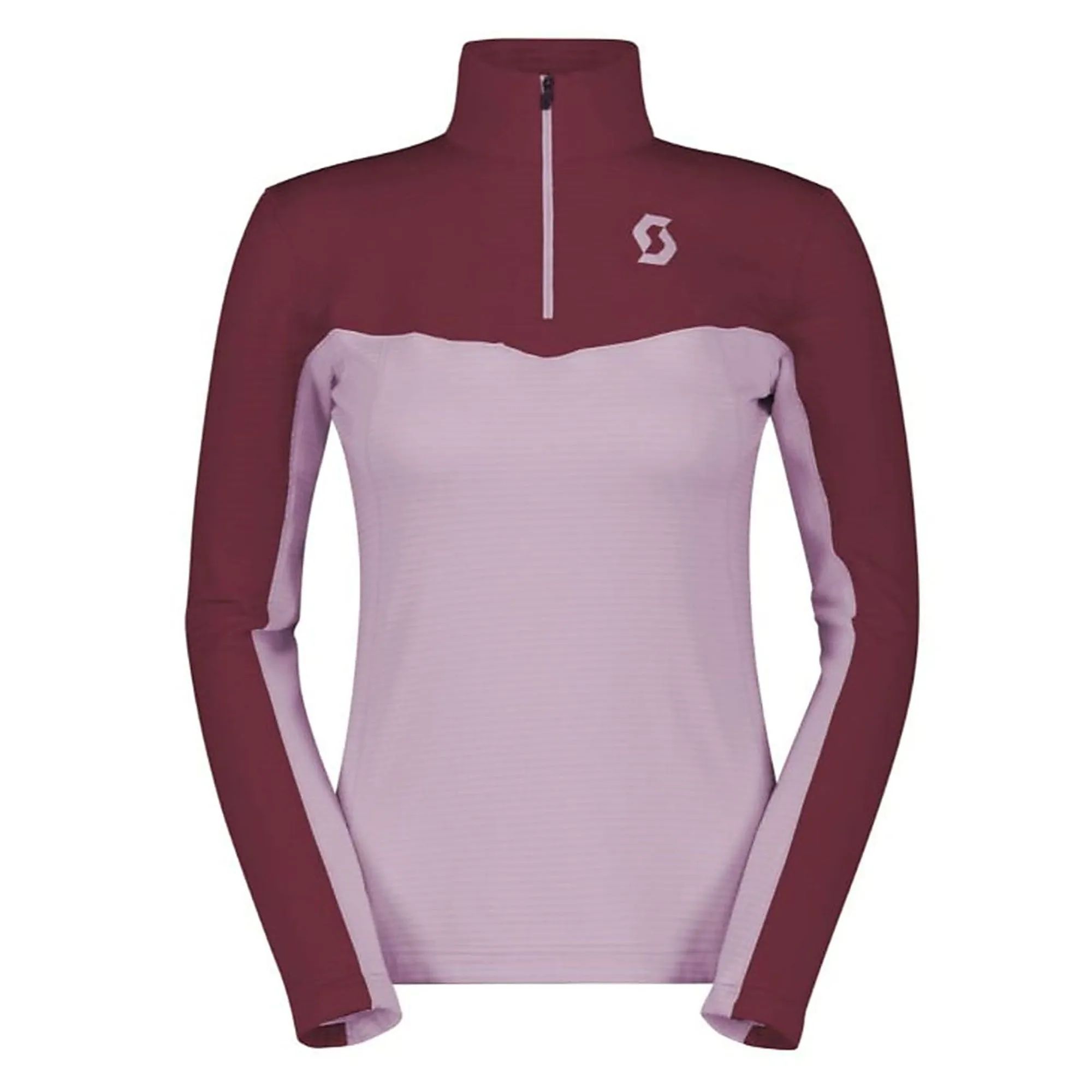 Pullover Defined Light Womens Mid Layer - Wild Red/Cloud Pink