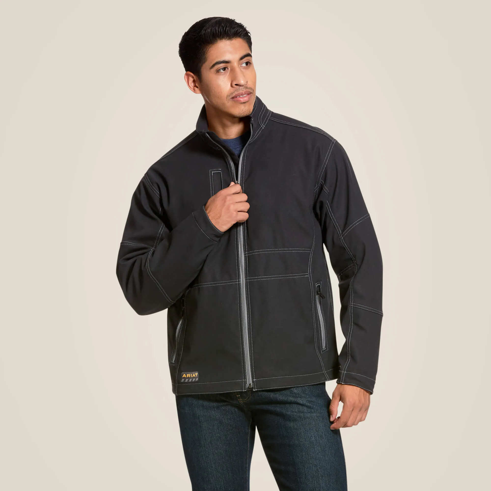 Rebar Stretch Canvas Softshell Jacket