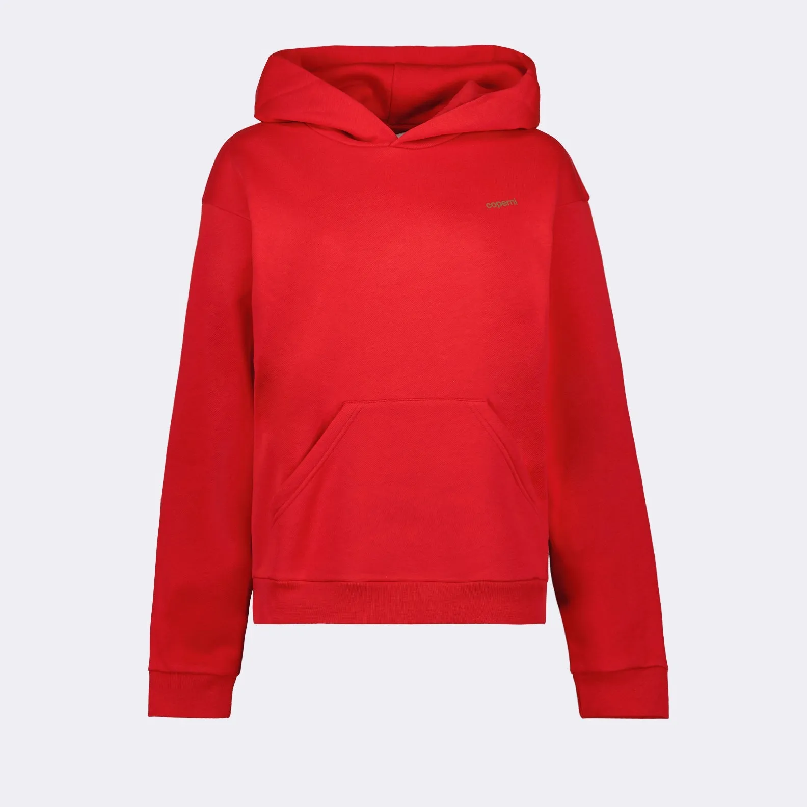 Red Hoodie with C Logo