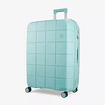 Rock Pixel 8 Wheel Hardshell Expandable Suitcase Large | Kaleidoscope