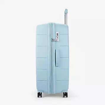 Rock Pixel 8 Wheel Hardshell Expandable Suitcase Large | Kaleidoscope