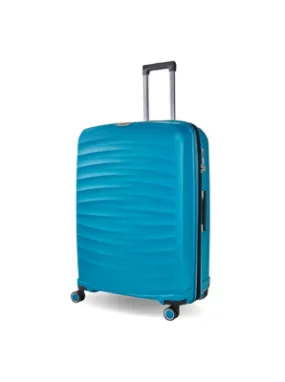 Rock TR-0212-BU Sunwave Blue Suitcase | Holiday Shop | George at ASDA