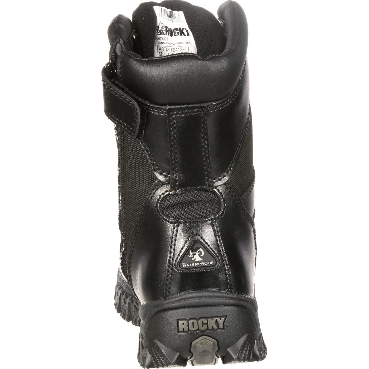 Rocky Alpha Force Zipper Waterproof Public Service Boot