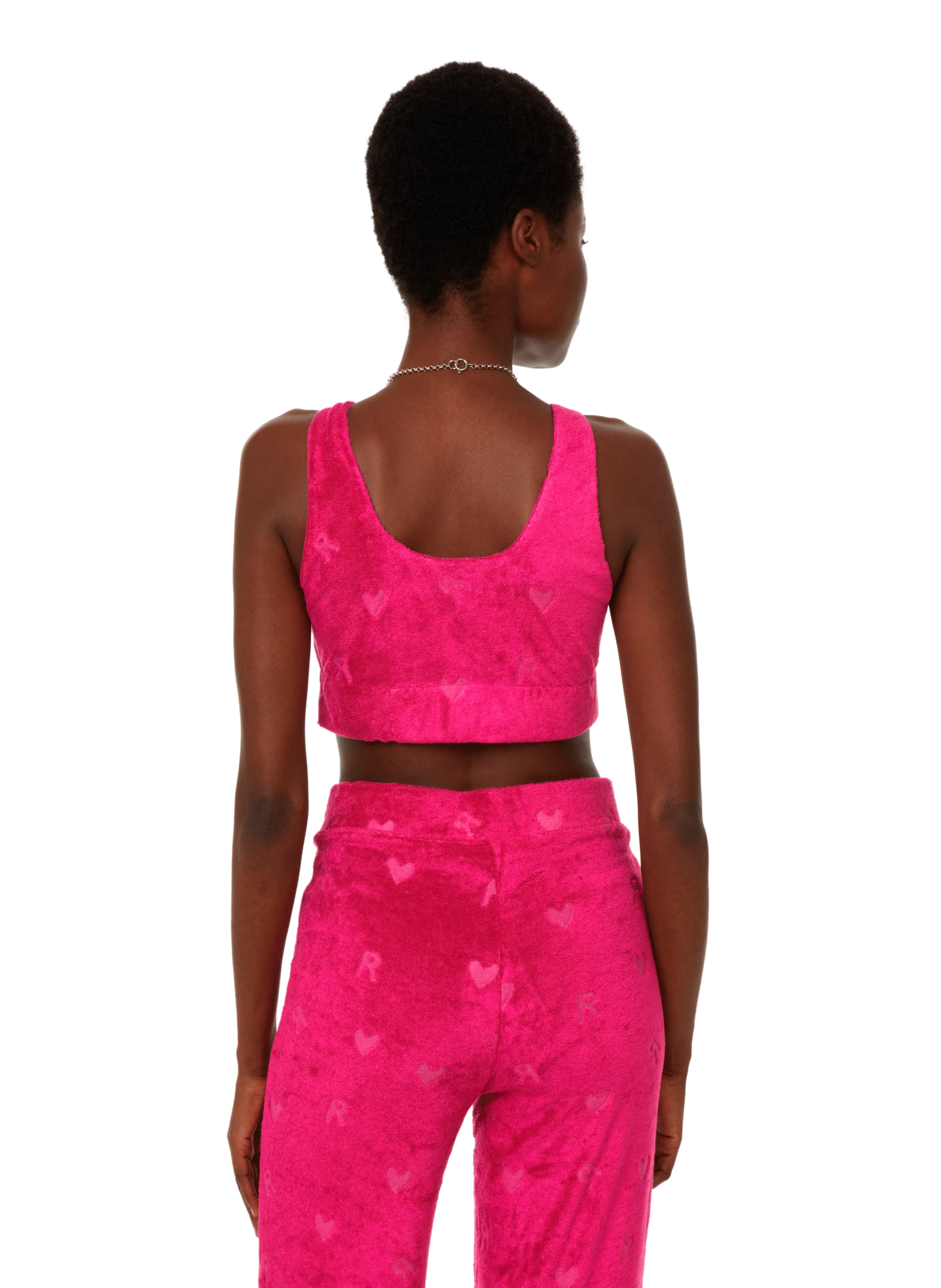 ROTATE  Sleeveless cotton top - Pink