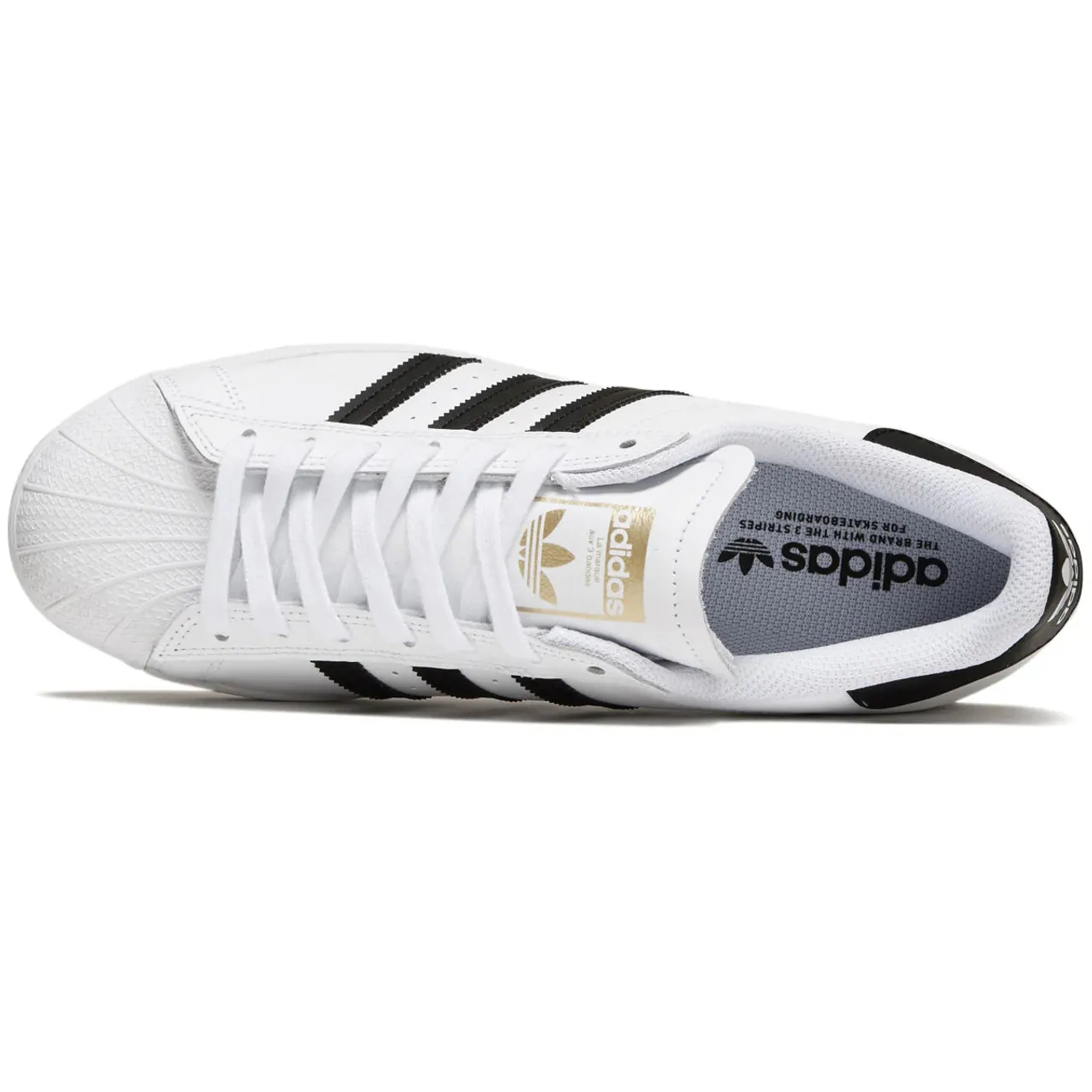 (SALE!!!) ADIDAS SUPERSTAR VULC ADV SHOE FTWWHT/CBLACK/FTWWHT