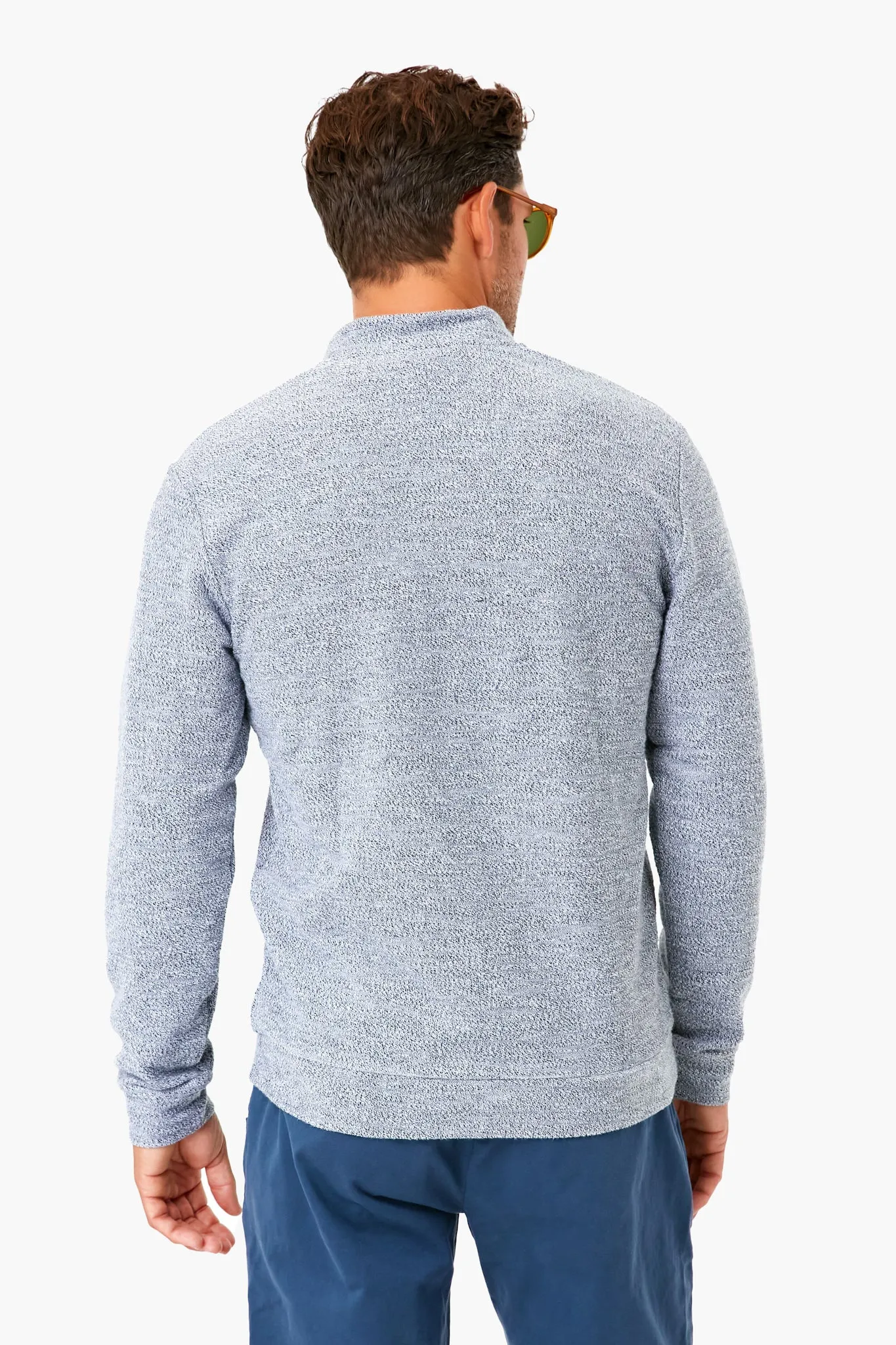 Salt and Pepper Clayton Textured Pullover