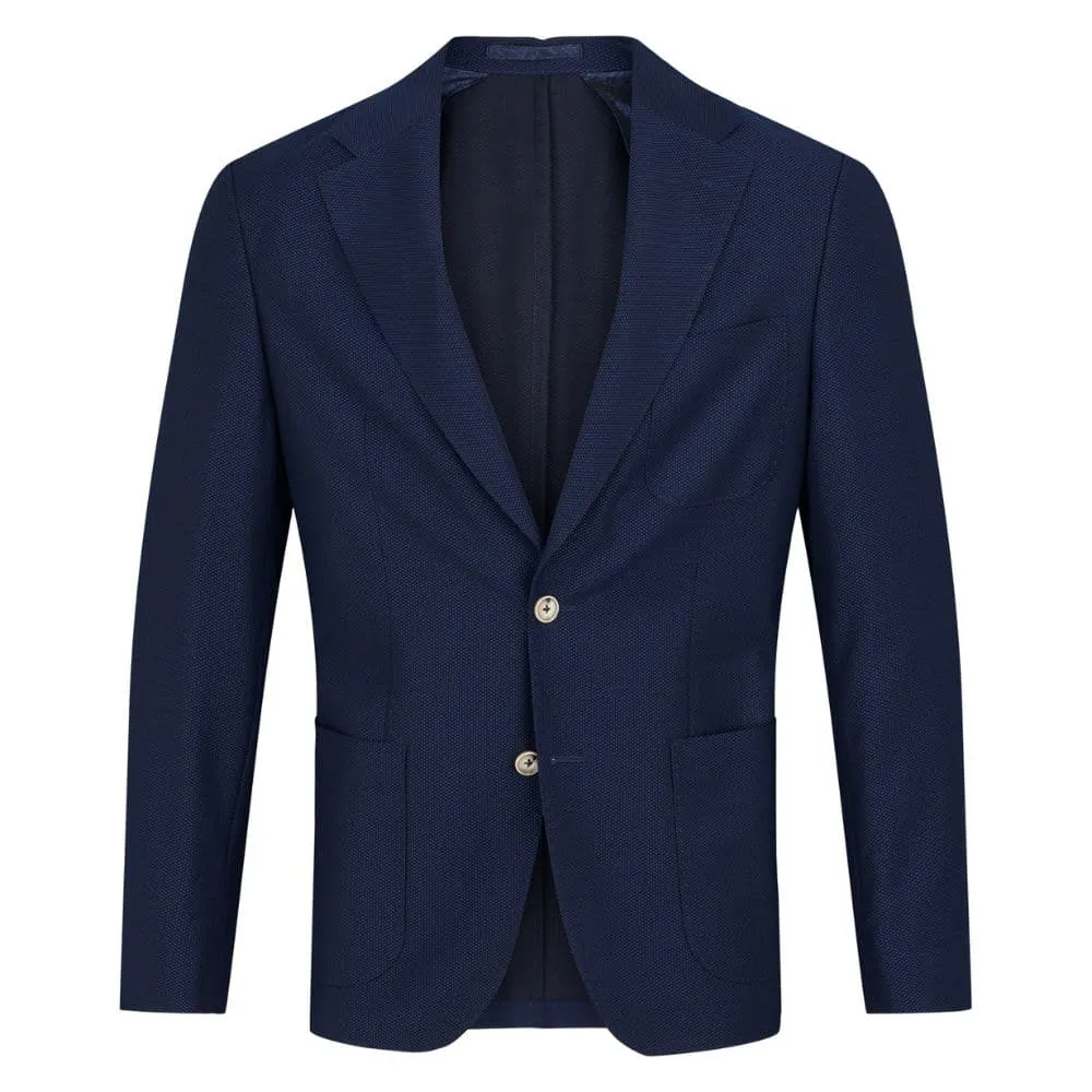 SAND Copenhagen Tech Performing Prince Royal Blue Jacket | Menswear Online