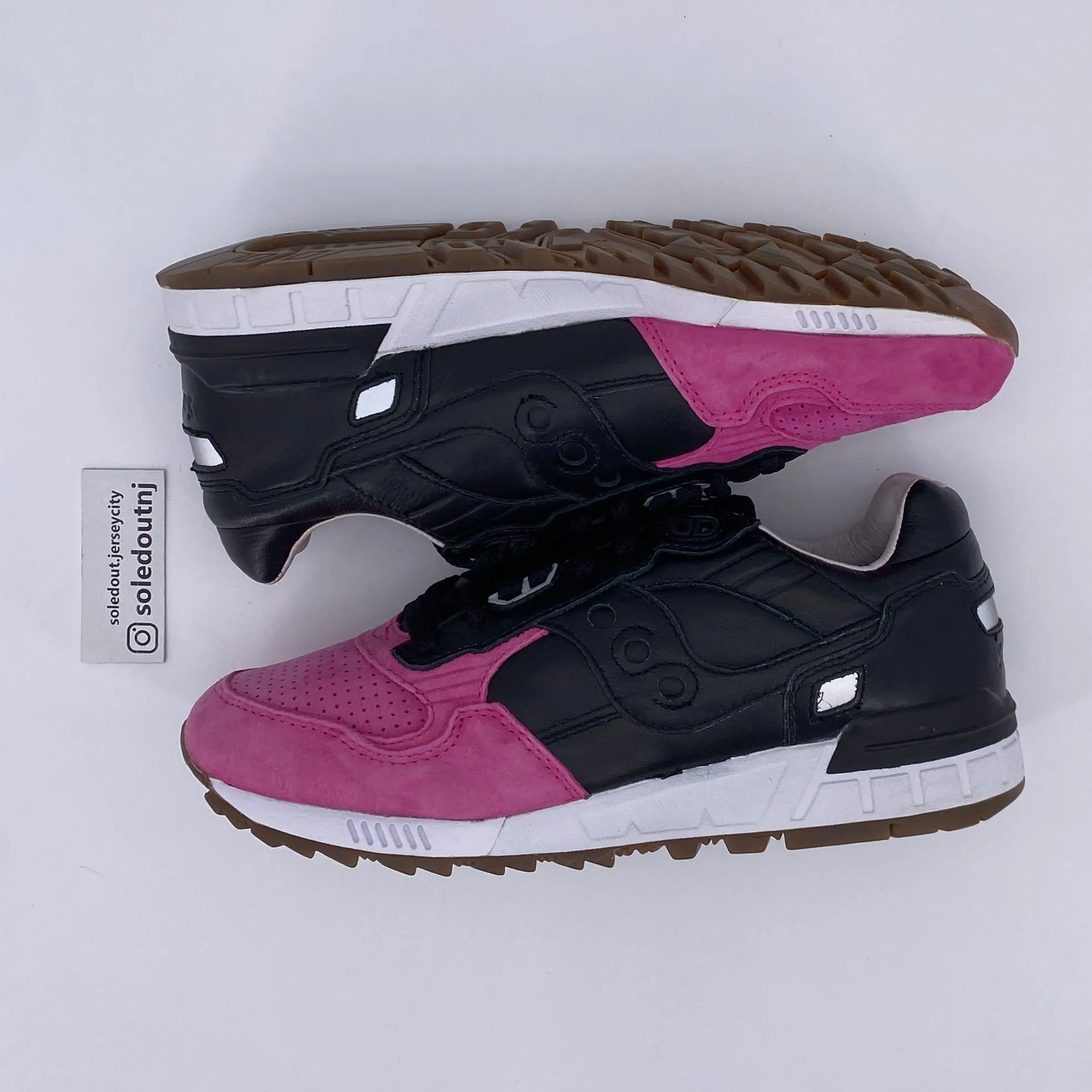 Saucony Shadow 5000 Black Pink 2012 Used Size 8