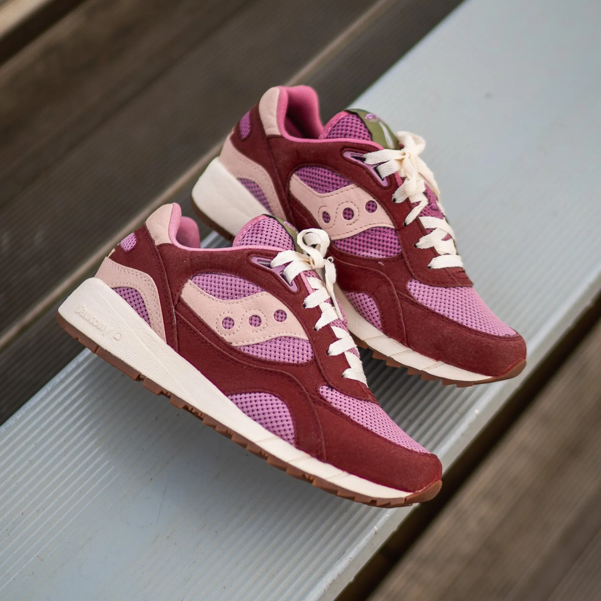 Saucony Shadow 6000 Mushroom (Burgundy)