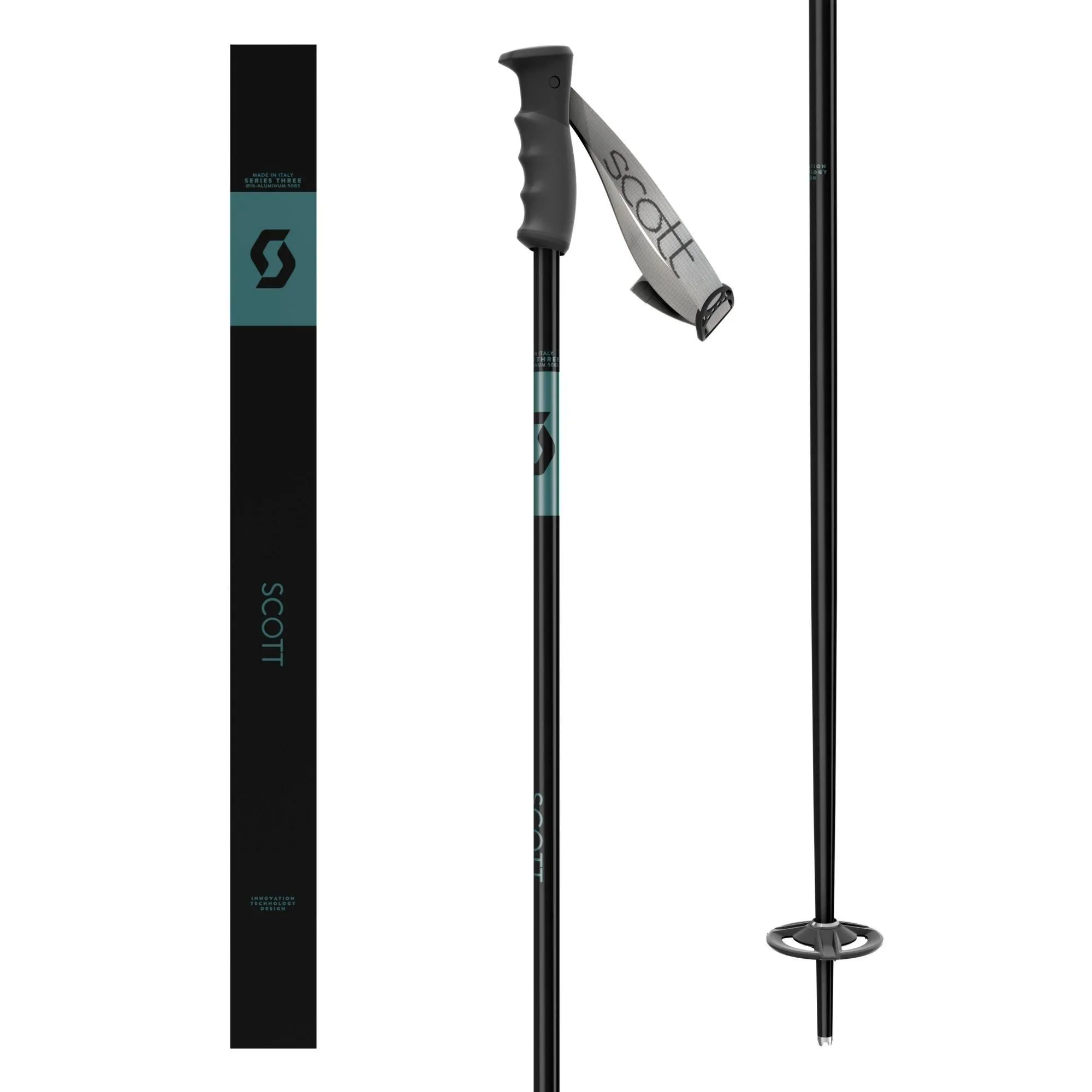 Scott Women's Kira Ski Poles - Black Pearl | George Fisher UK