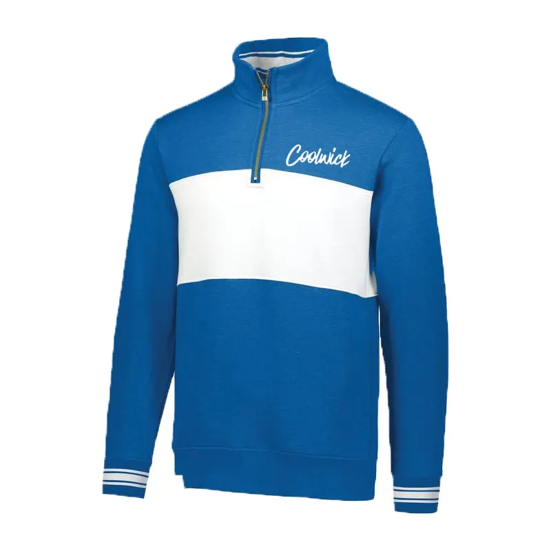 Signature Coolwick Royal White Ivy League Pullover