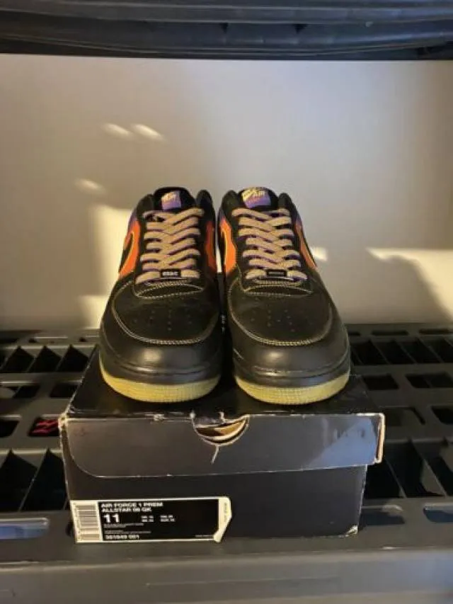 Size 11 - nike air force 1 premium all-star 08 qk nba