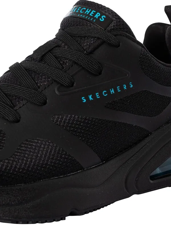 Skechers Tres-Air Uno Modern Aff-Air Trainers - Black