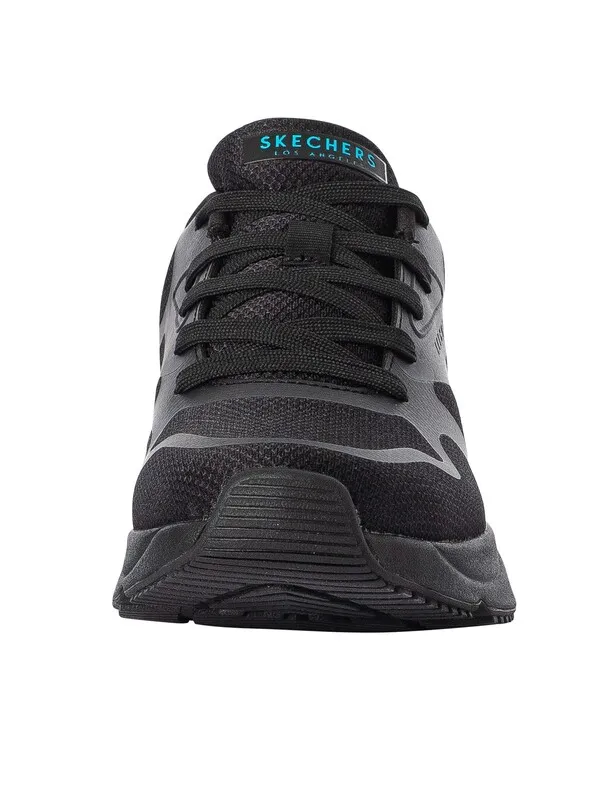 Skechers Tres-Air Uno Modern Aff-Air Trainers - Black