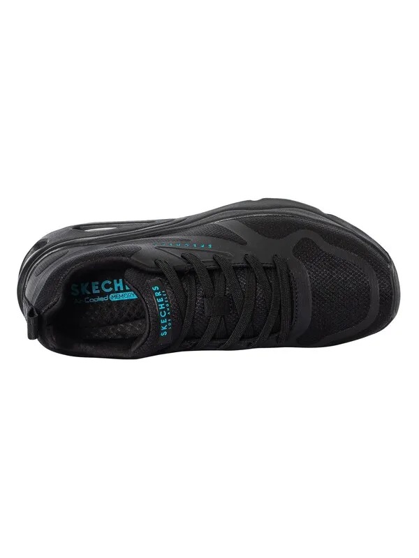 Skechers Tres-Air Uno Modern Aff-Air Trainers - Black