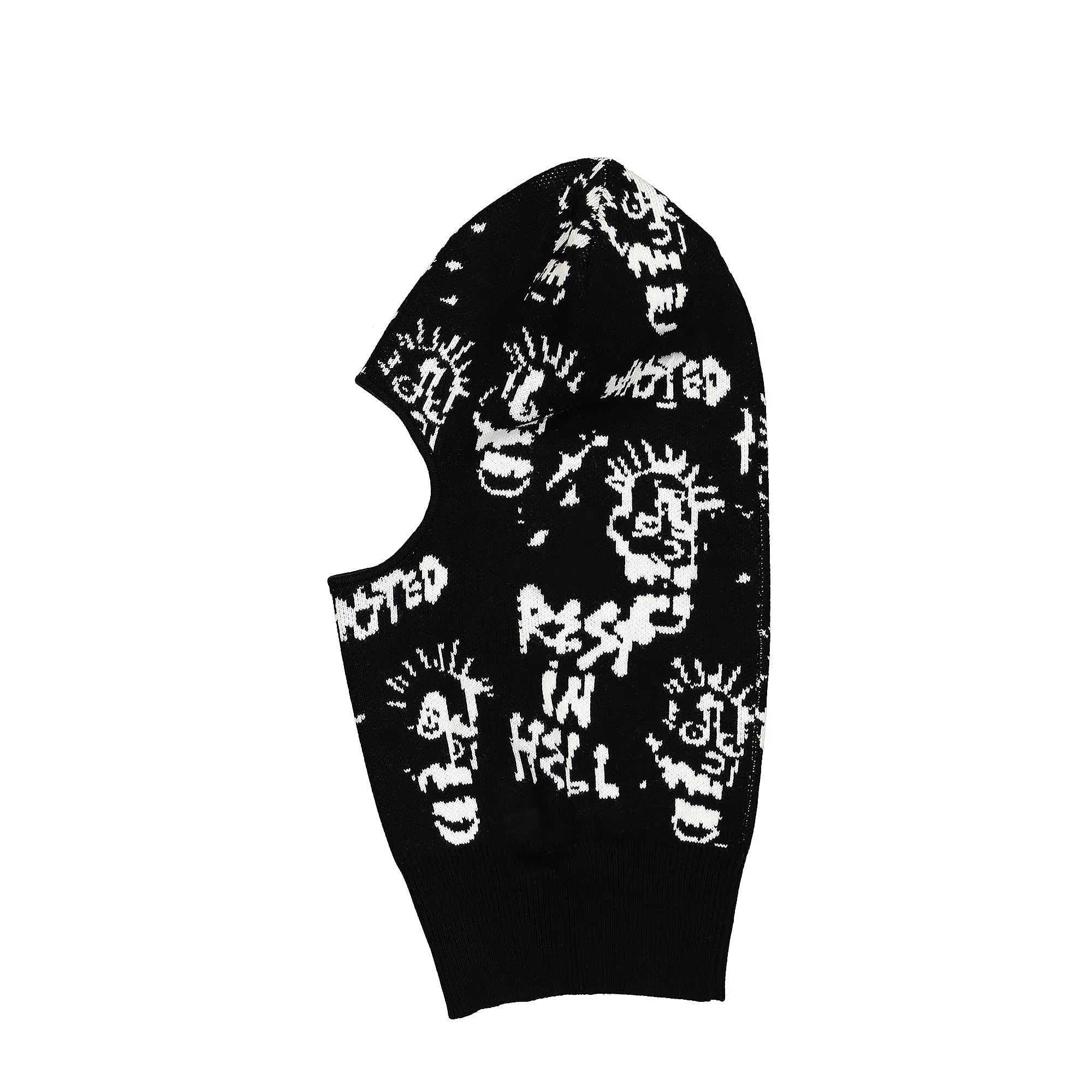 Ski Mask Skull Hell Beanie