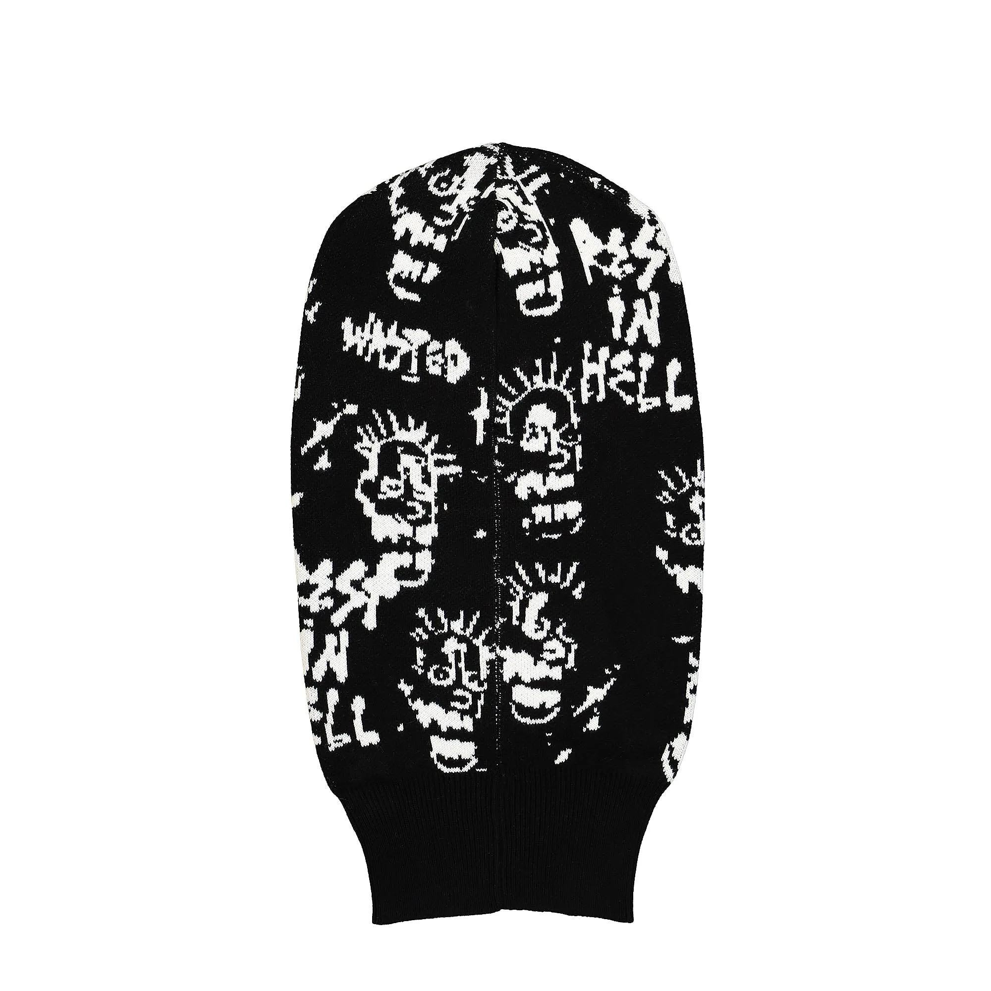 Ski Mask Skull Hell Beanie