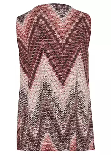 Sleeveless V-Neck Print Top by LASCANA | Look Again