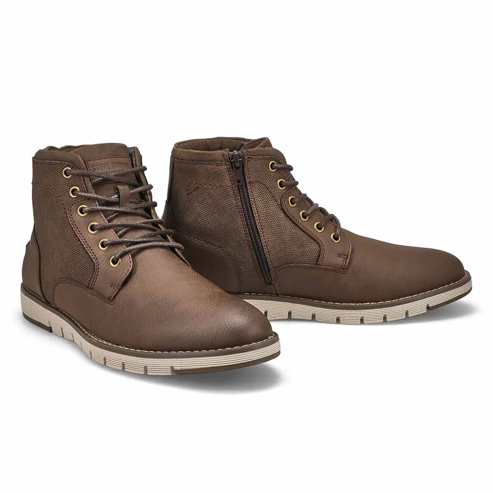 Soft Moc Mens Dresdenn Casual Waterproof Ankle Boot - Brown