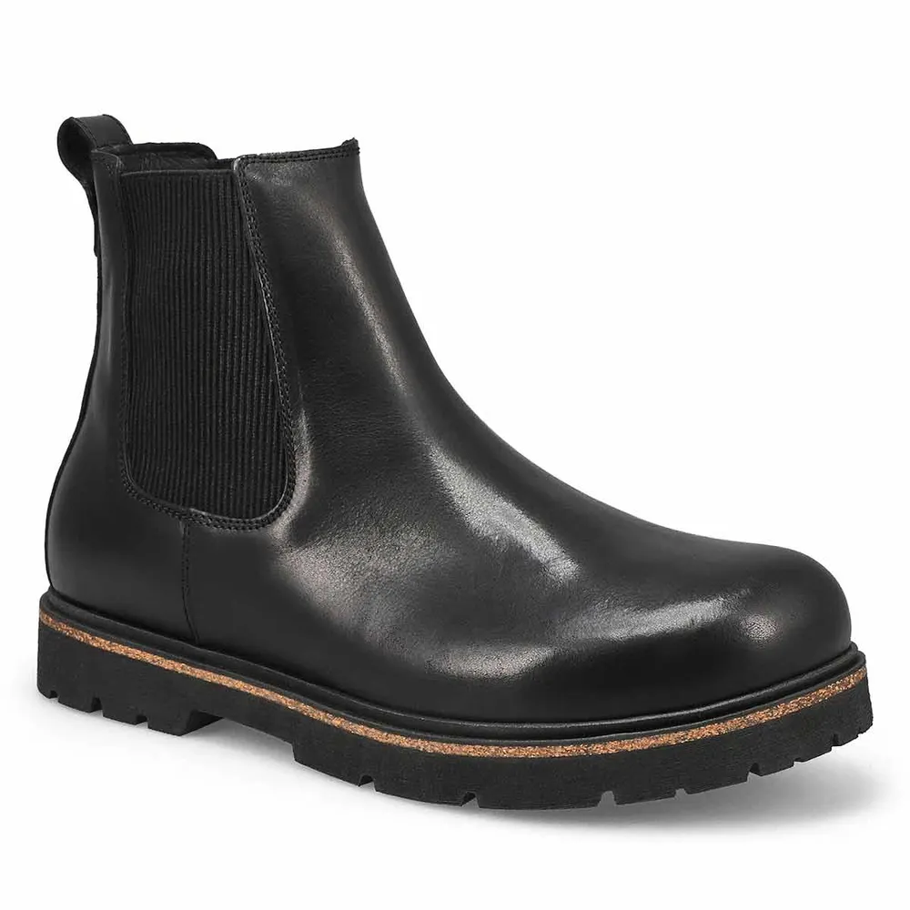 Soft Moc Mens Highwood Chelsea Boot - Black