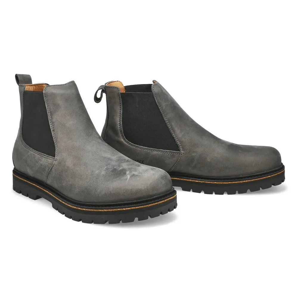 Soft Moc Mens Stalon Chelsea Boot - Graphite