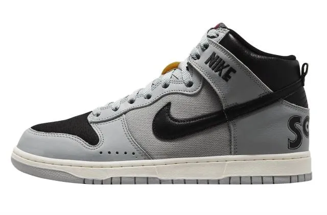 Soulgoods x nike dunk high grey black