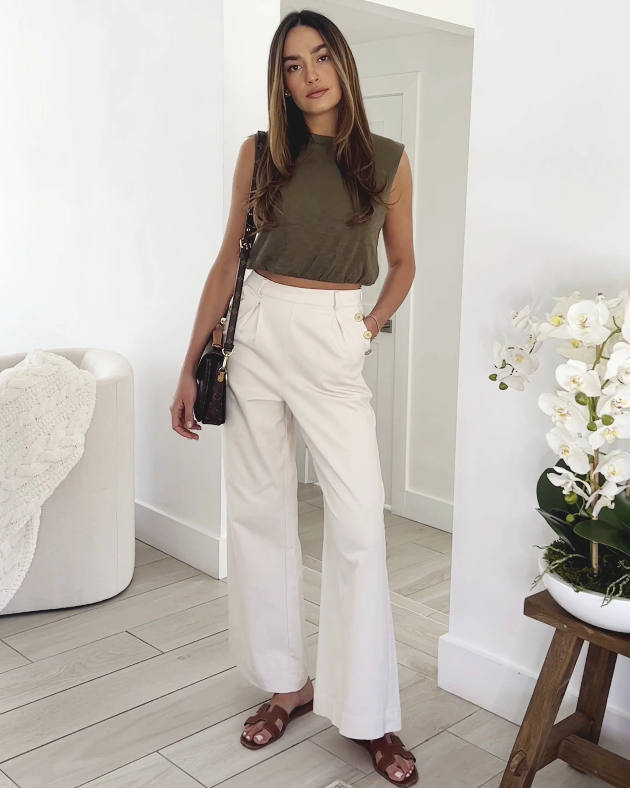 Splendid x Rachelove Sailor Wide-Leg Pants