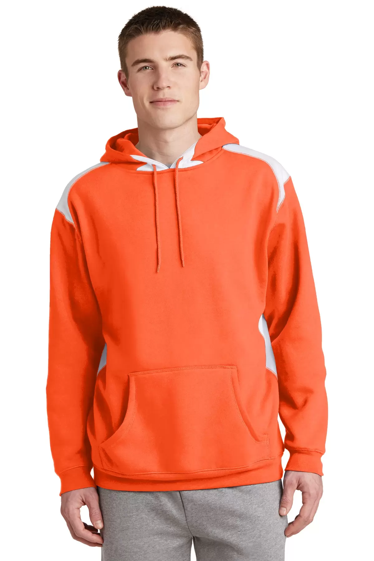 Sport Tek Pullover Hooded Sweatshirt with Contrast Color F264 SKU: F264