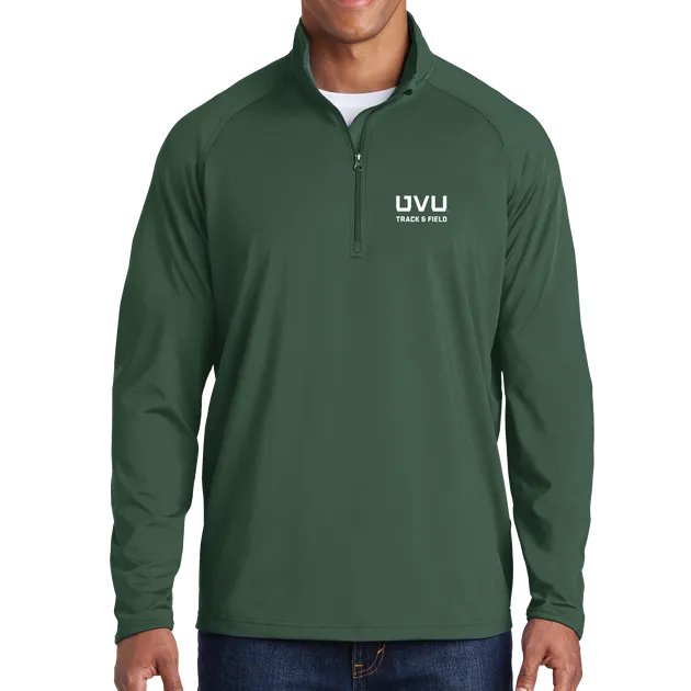 Sport-Tek Sport-Wick Stretch 1/2-Zip Pullover - UVU Track & Field