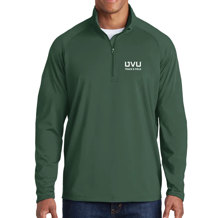 Sport-Tek Sport-Wick Stretch 1/2-Zip Pullover - UVU Track & Field