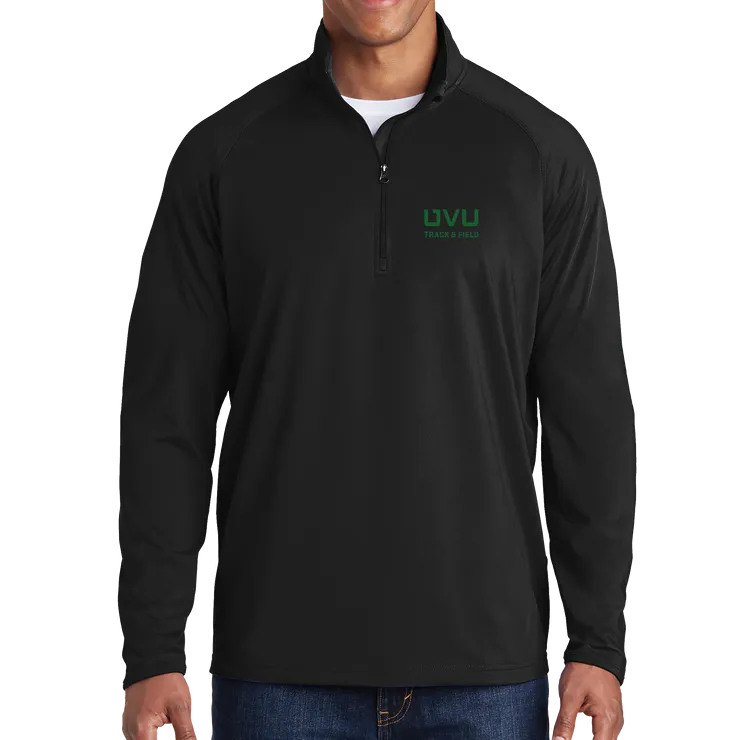 Sport-Tek Sport-Wick Stretch 1/2-Zip Pullover - UVU Track & Field