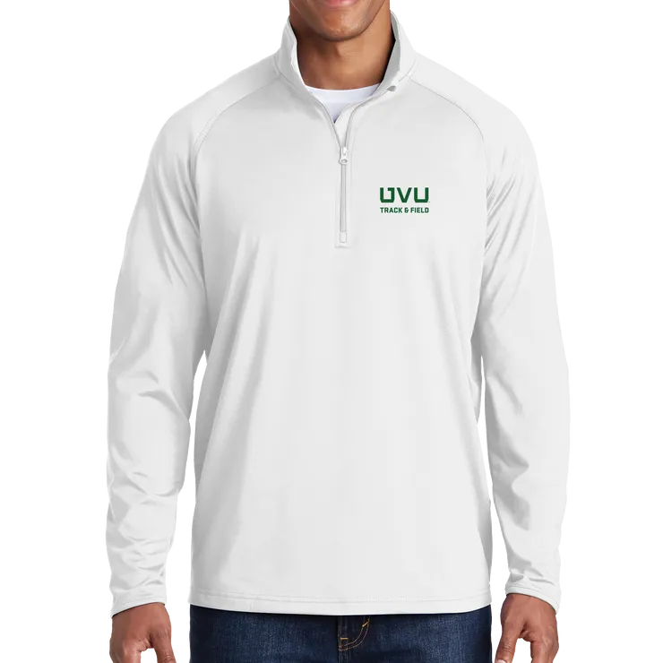 Sport-Tek Sport-Wick Stretch 1/2-Zip Pullover - UVU Track & Field