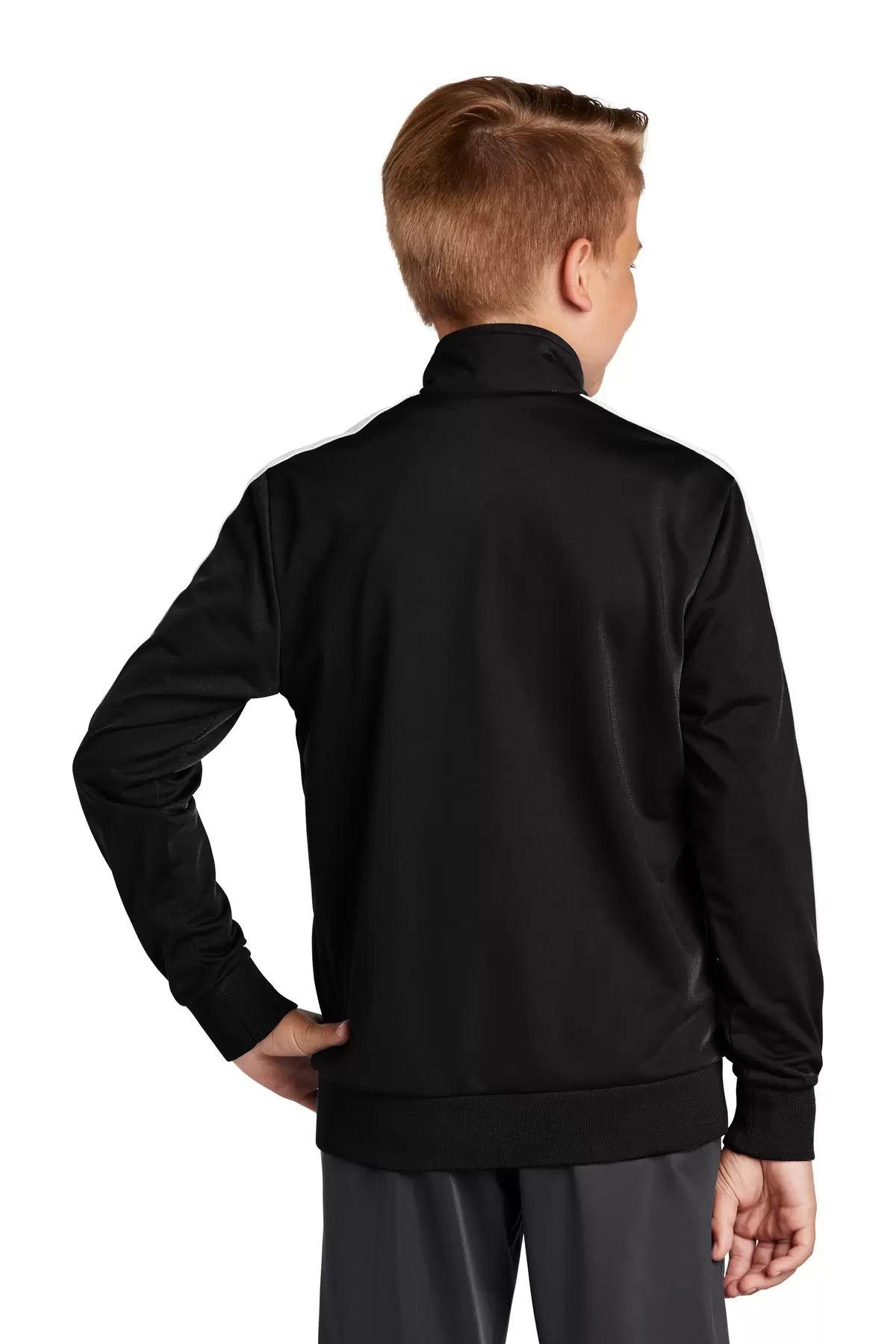 Sport Tek YST94 Sport-Tek    Youth Tricot Track Jacket SKU: YST94