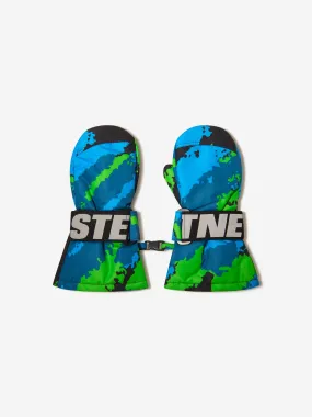 Stella McCartney Kids - Boys Spray Print Ski Gloves | Childsplay Clothing