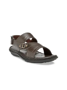 Teakwood Leathers Men Brown Sandals