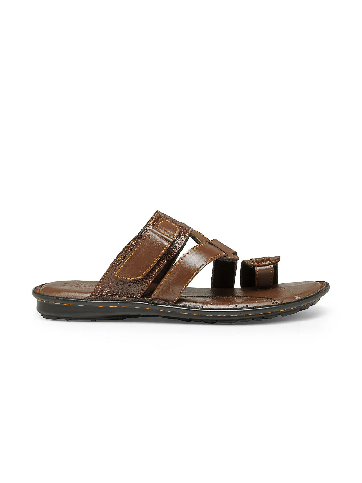 Teakwood Men's Real Leather Sandals