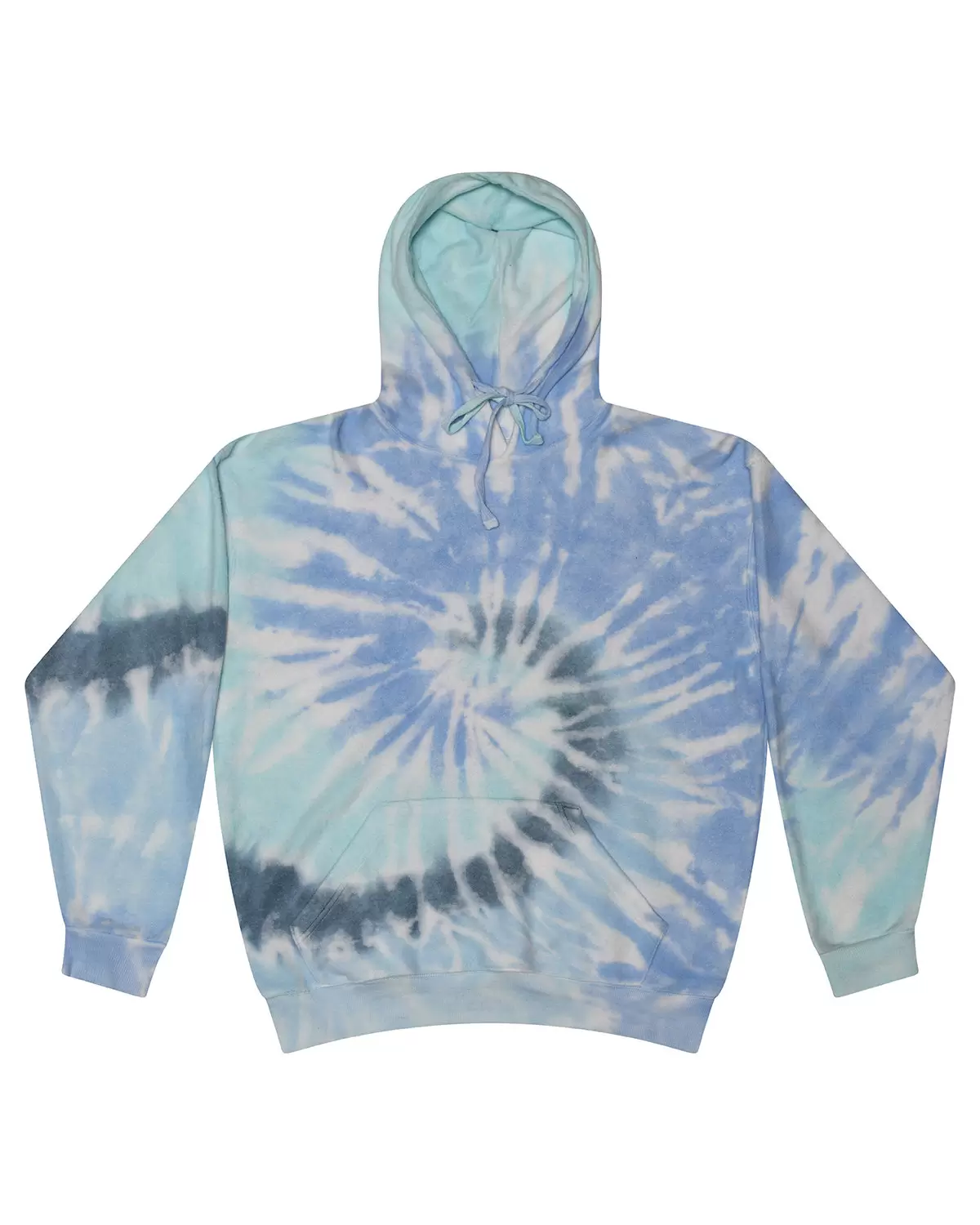 Tie-Dye CD8600 Unisex Cloud Pullover Hooded Sweatshirt SKU: CD8600