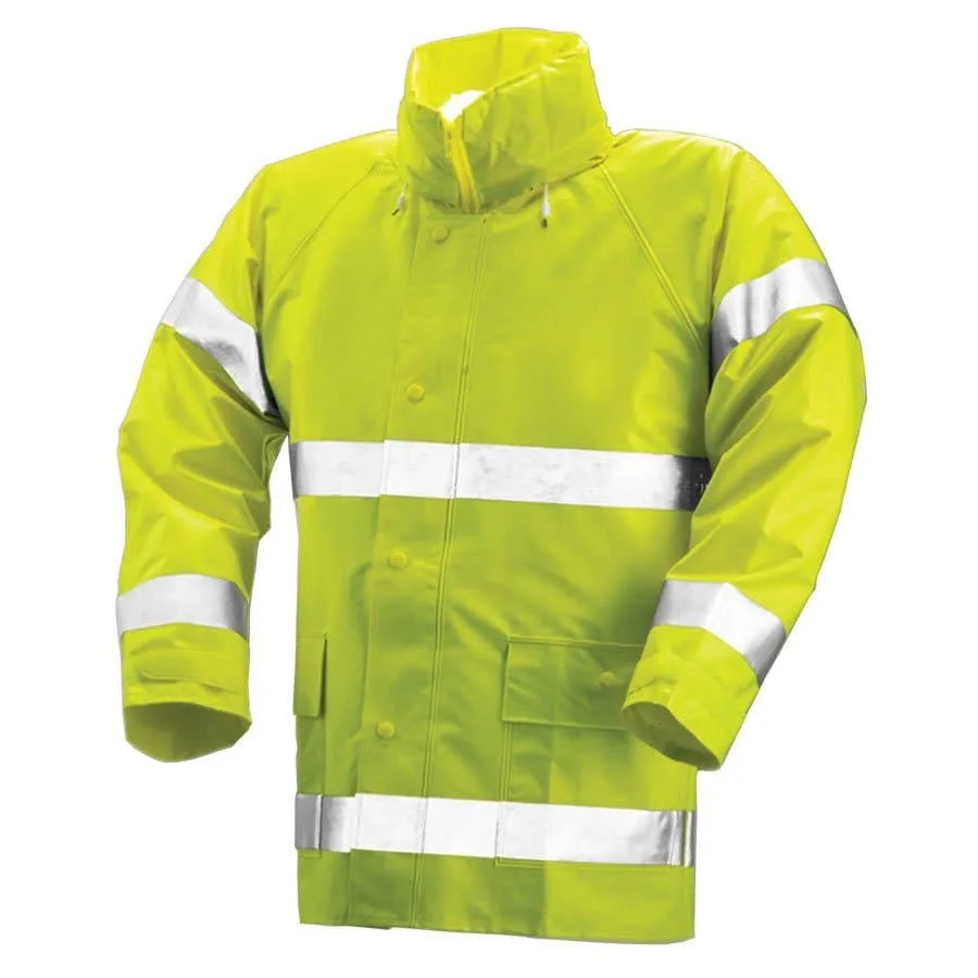 Tingley Rubber Comfort Brite Safety Jacket - Fluorescent Yellow/ Green